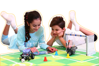 LEGO®-compatible Coding Soccer Robots | Orange Tart robotic kit is the best solution for learning through play